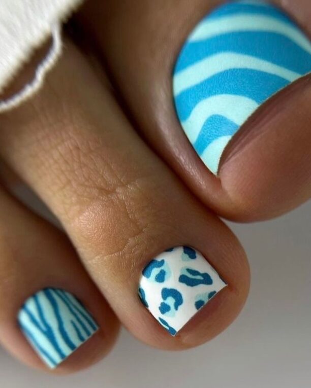 Summertime Toe Nail Designs