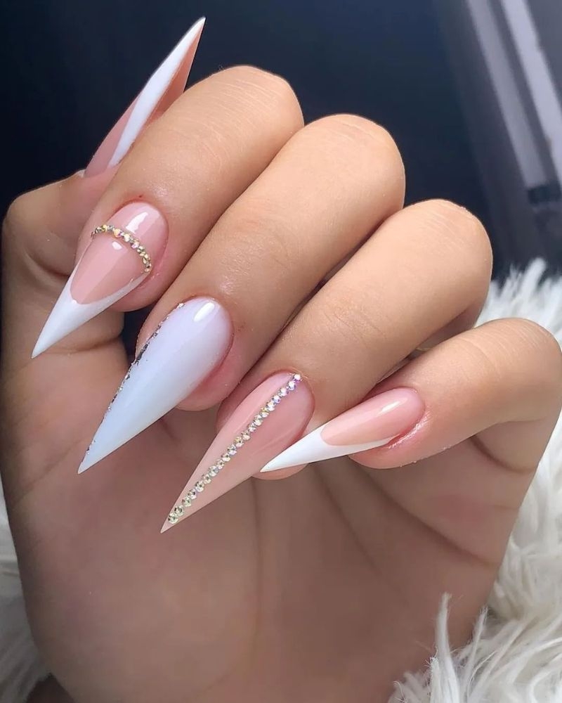 26 White Tip Nail Designs For The Ultimate Clean Girl Aesthetic