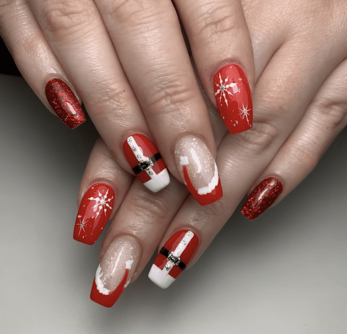 27 Christmas Nail Designs Red Chic Colors For The Holidays Nailz In Bloom