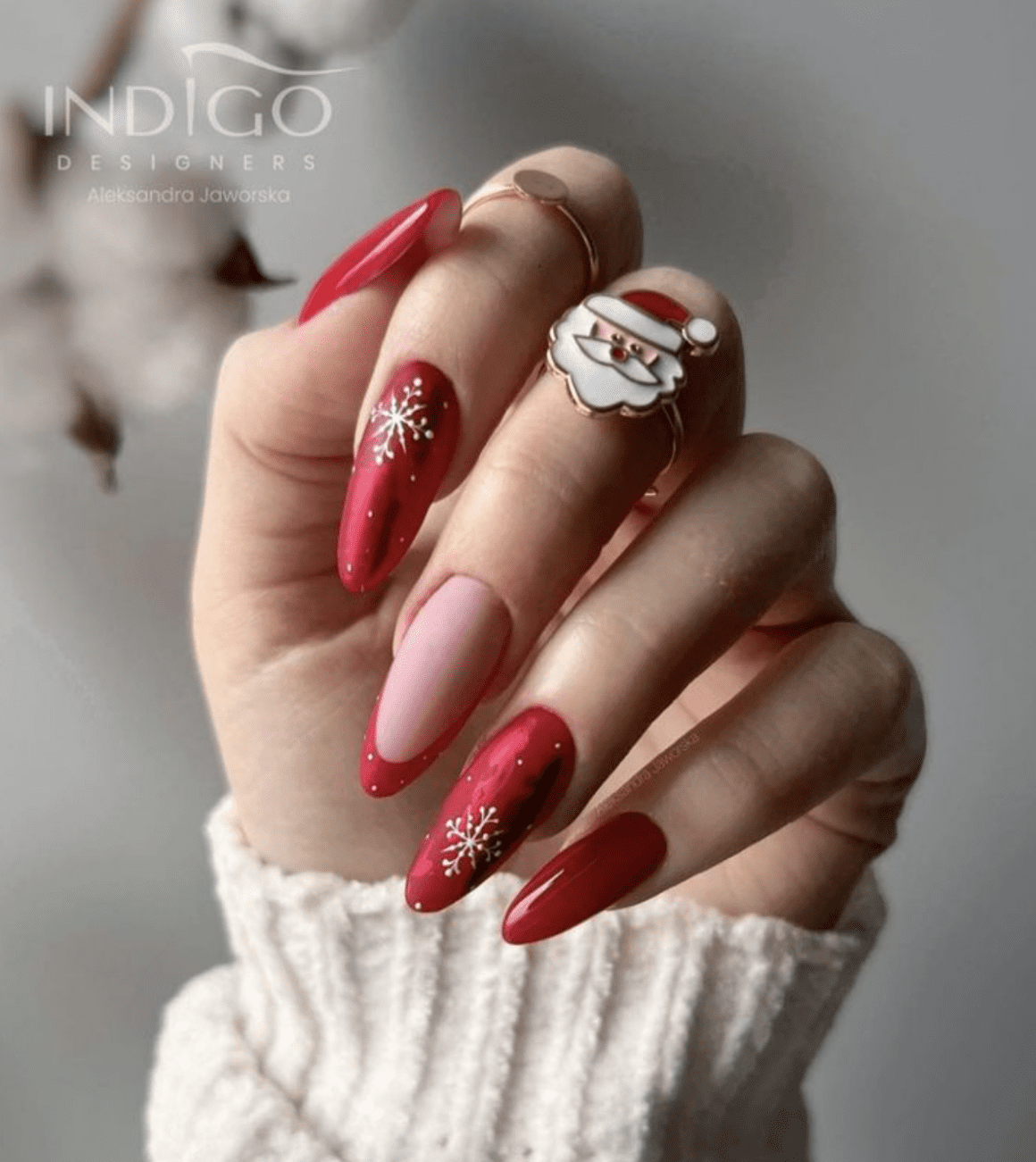 27 Christmas Nail Designs Red Chic Colors For The Holidays Nailz In Bloom