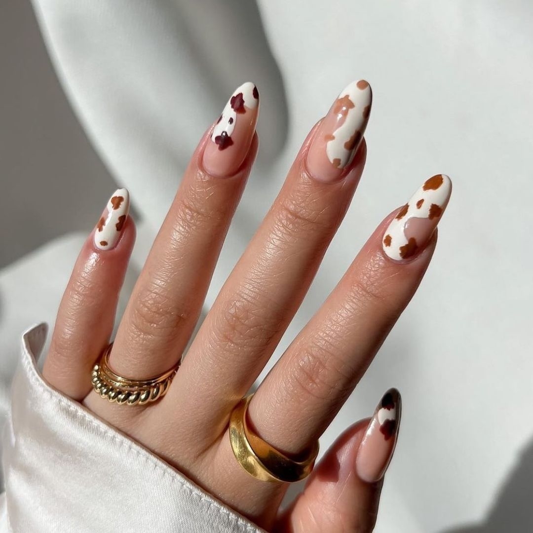 27 Cute Cow Print Nails And Designs For Any Style Full Tutorial