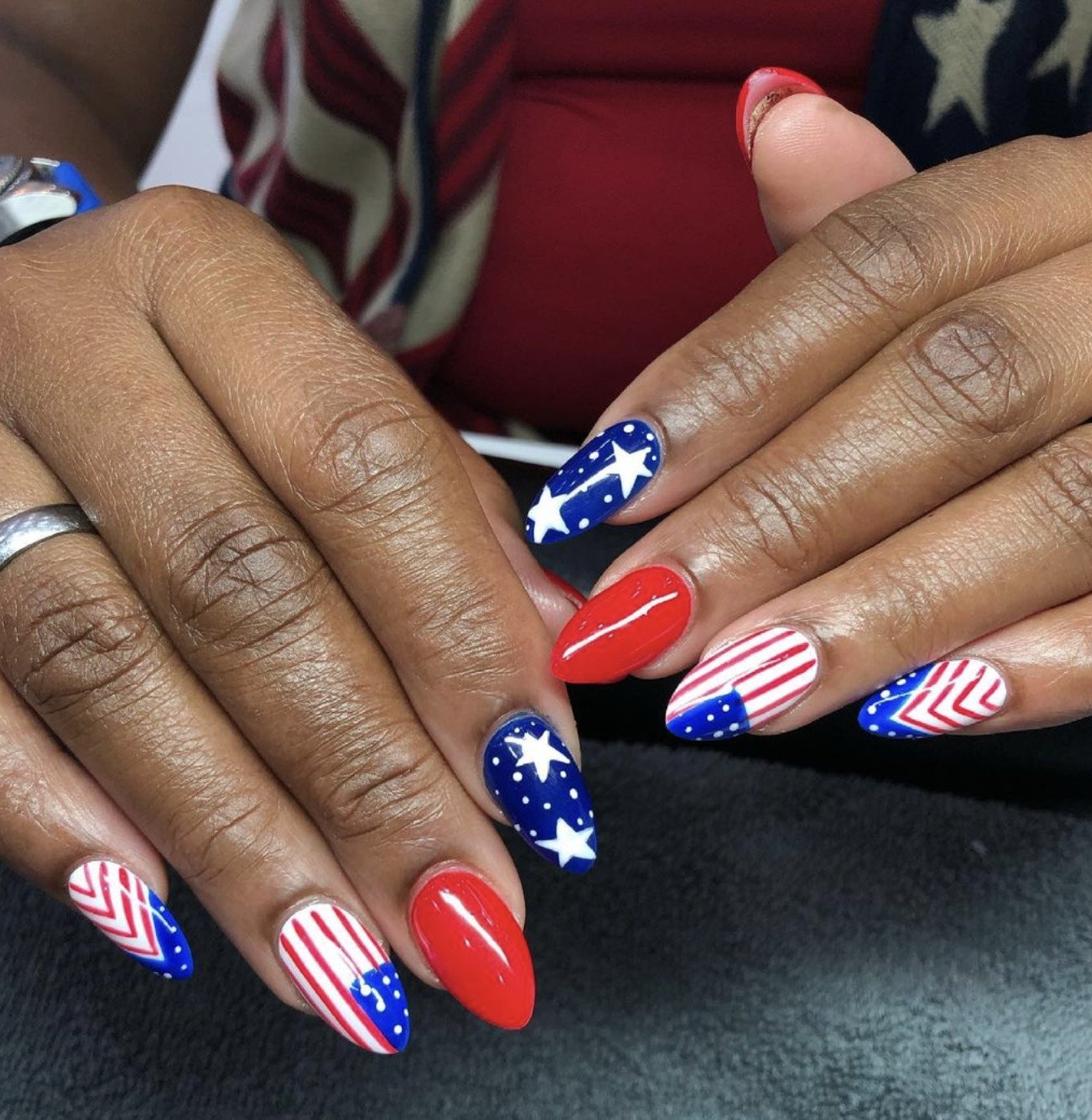 27 Fourth Of July Nail Designs That Scream American Woman Nailz In Bloom