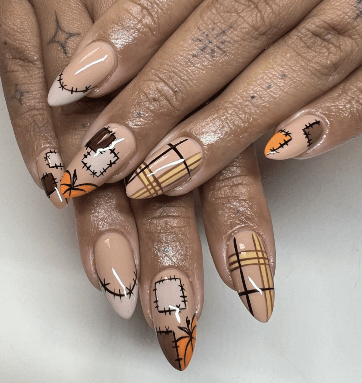 thanksgiving nail designs