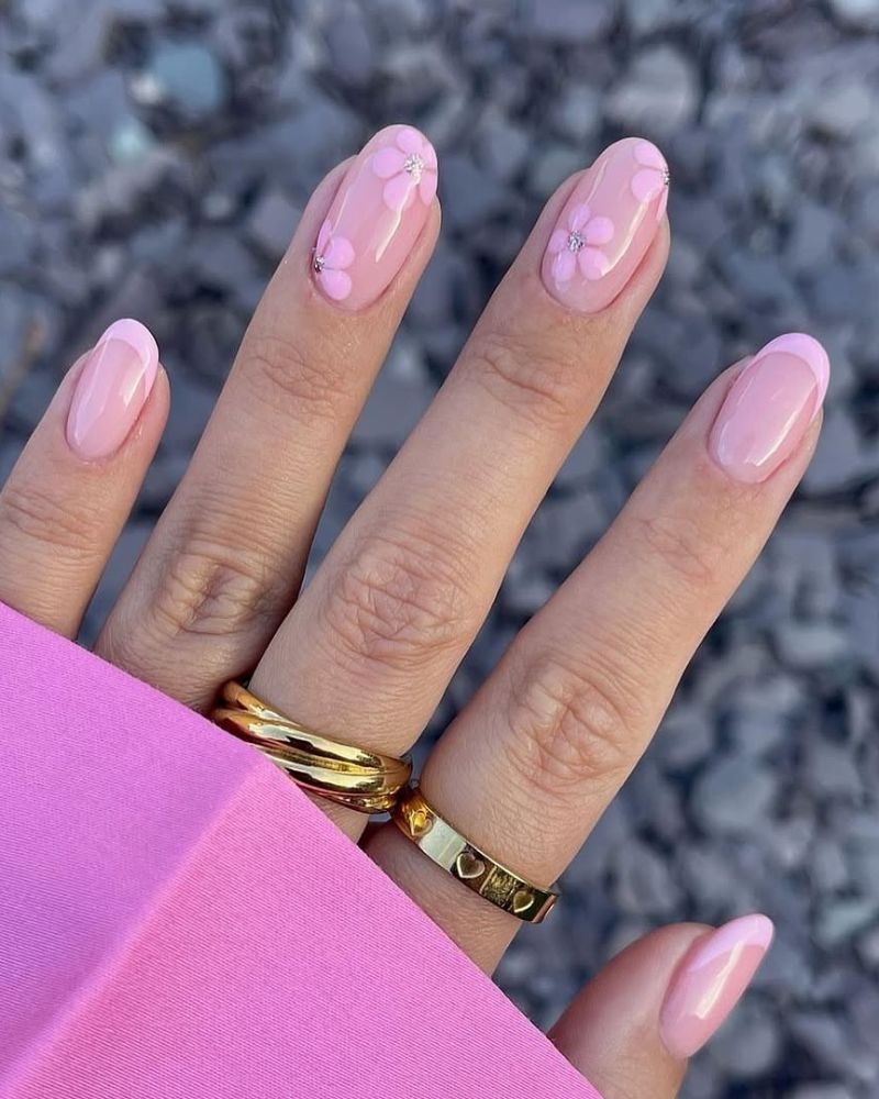 flower nails inspo flower nails inspo