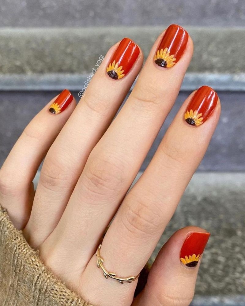 28 Simple Fall Nail Art Ideas You ll Want To Try Right Now 