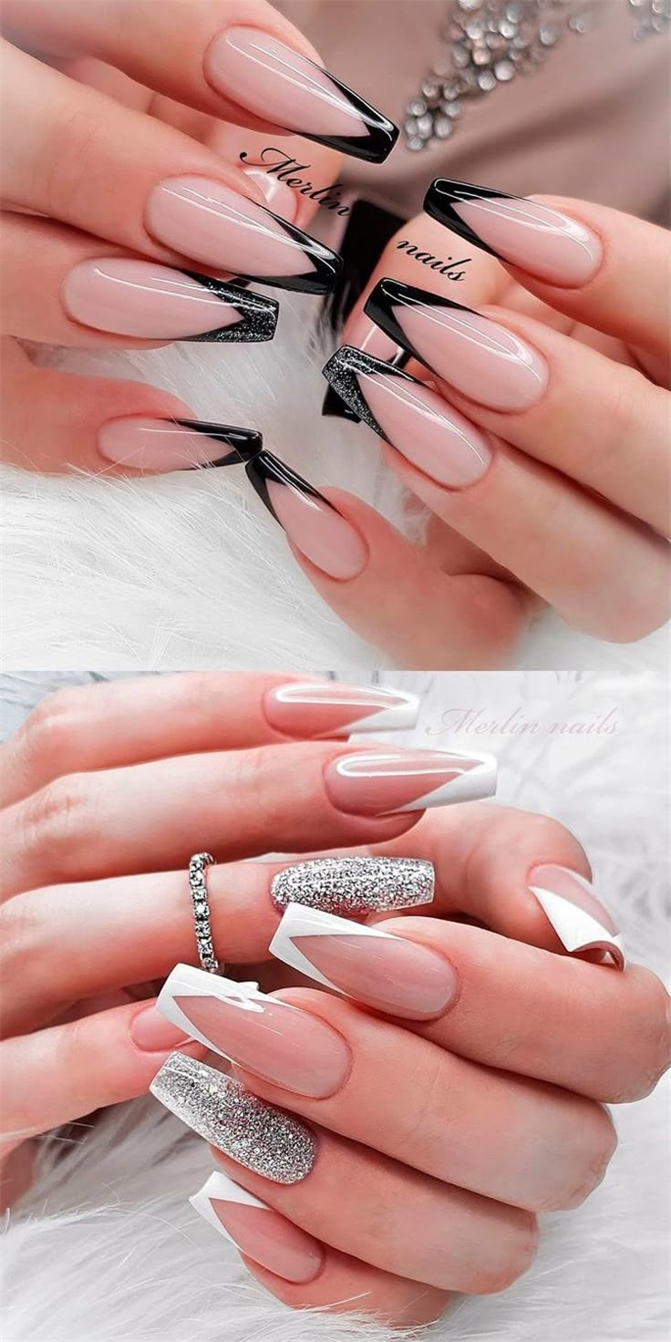 30 Gorgeous French Tip Nail Designs For Your Inspiration Women Fashion Lifestyle Blog Shinecoco