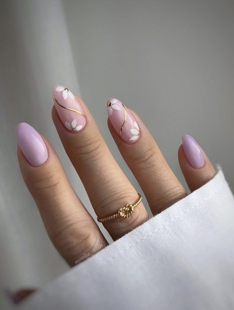 30 Pink White Nail Designs You ll Want To Copy Days Inspired