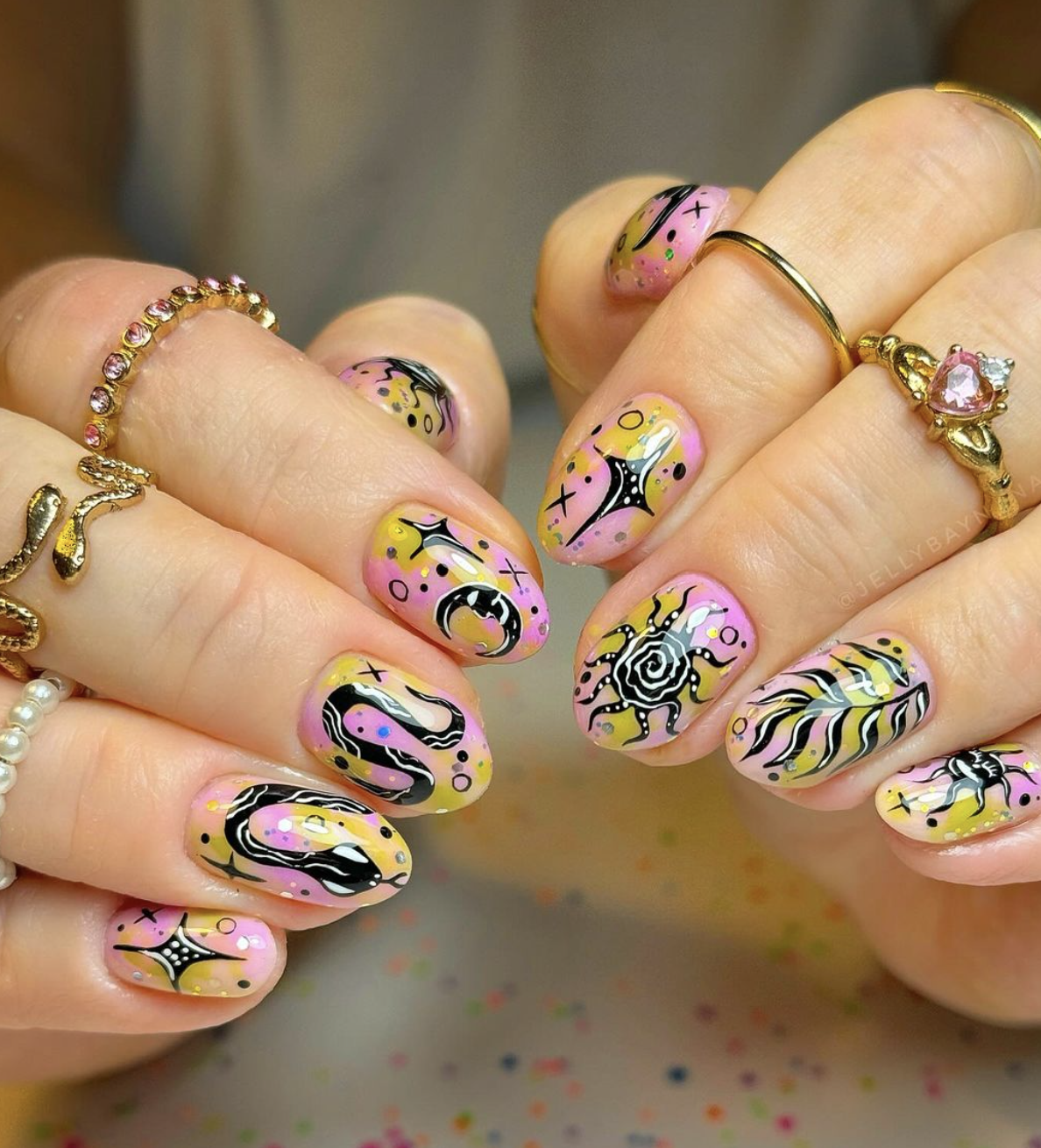 nail designs for acrylic nails