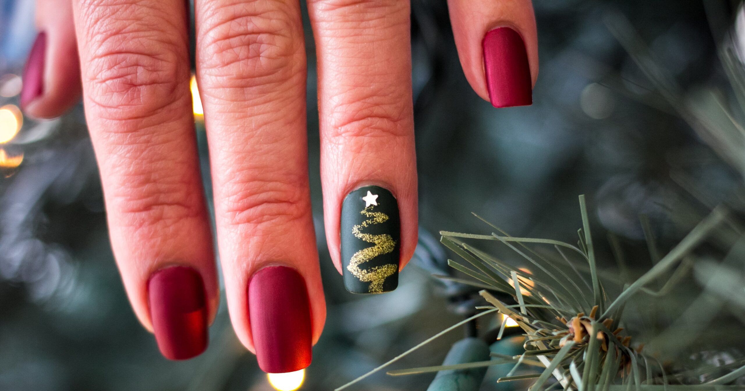31 Christmas Tree Nail Art Designs PS Beauty