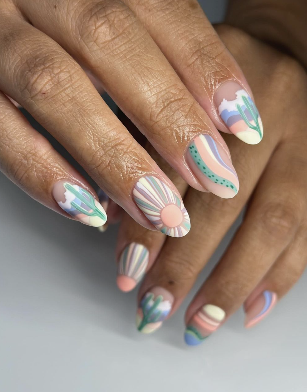 31 Different Color Pastel Nails Spring s Vibrant Palette For You Nailz In Bloom