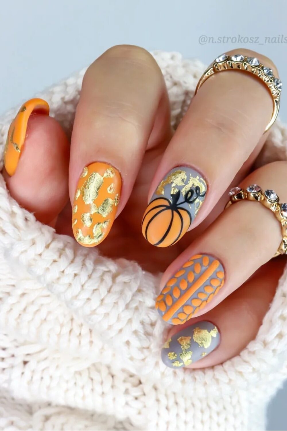 31 Pumpkin Nail Designs You Need To Try This Fall