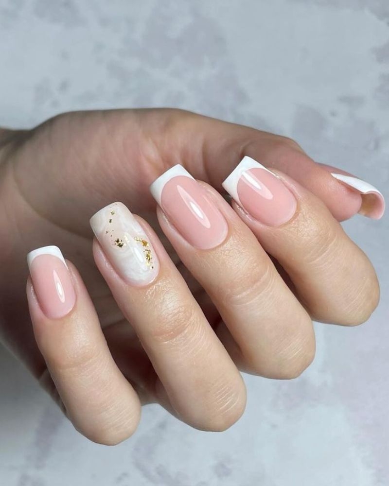 31 White Tip French Nails Ideas That Shine The Light On YOU Nails For Confidence