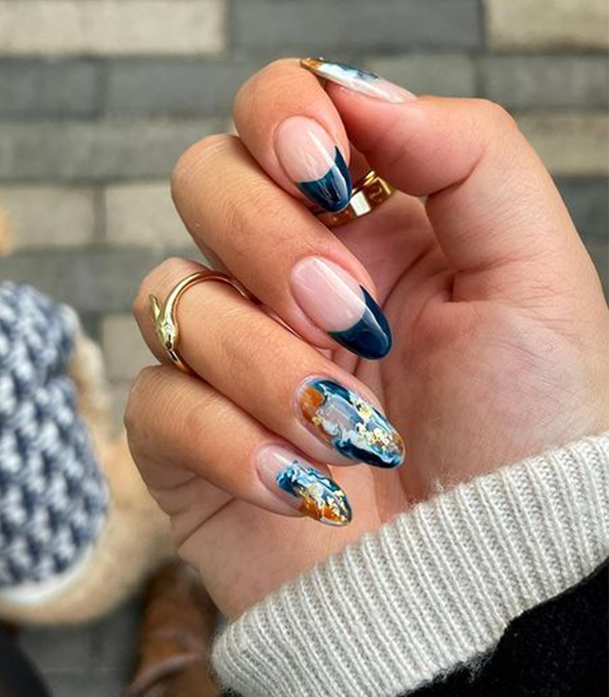 32 Chic Marble Nail Designs To Bring To The Salon Who What Wear