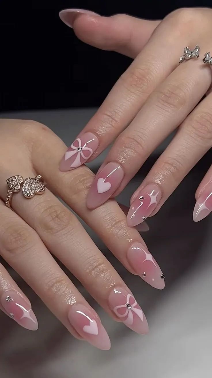 32 Coquette Nails Ideas That Look Luxurious In 2025 Stolen Inspiration