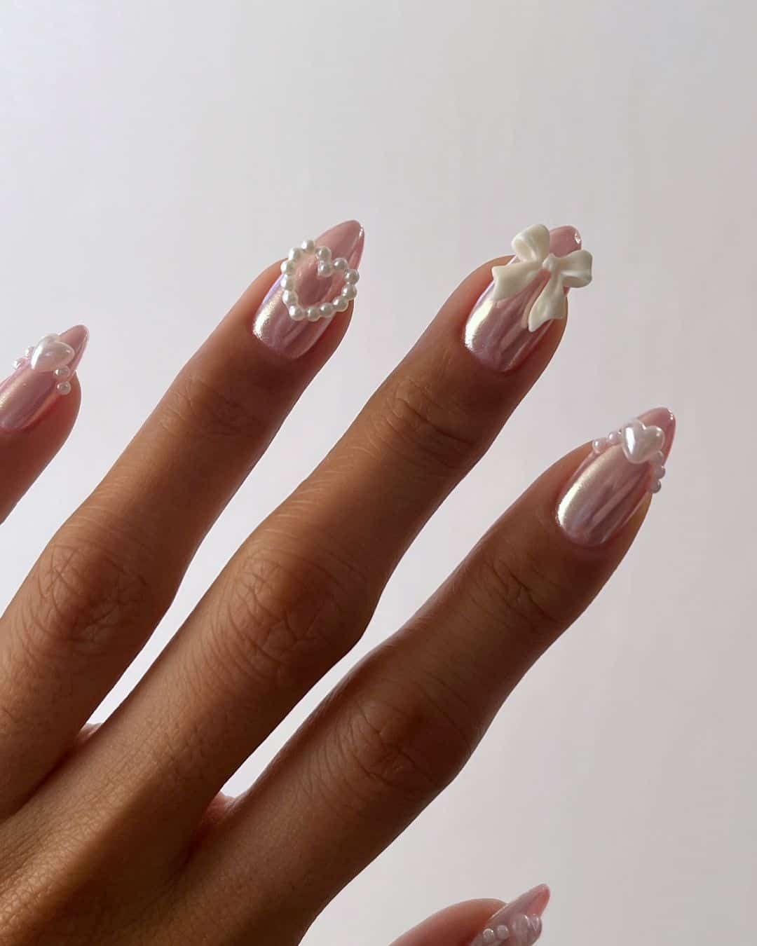 32 Coquette Nails Ideas That Look Luxurious In 2025 Stolen Inspiration