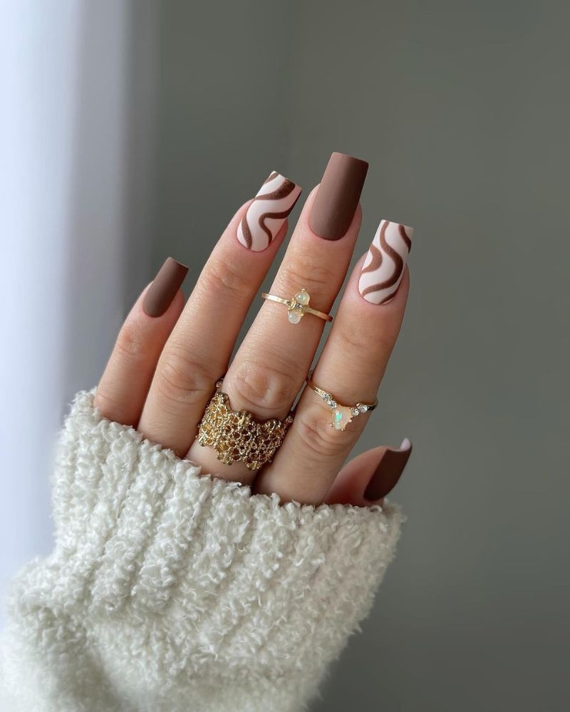 33 Brown Nails That Will Have You In The Nail Salon ASAP