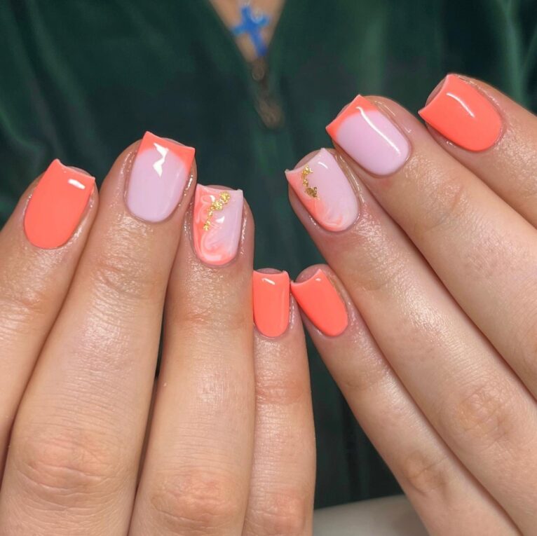 Coral Nail Designs