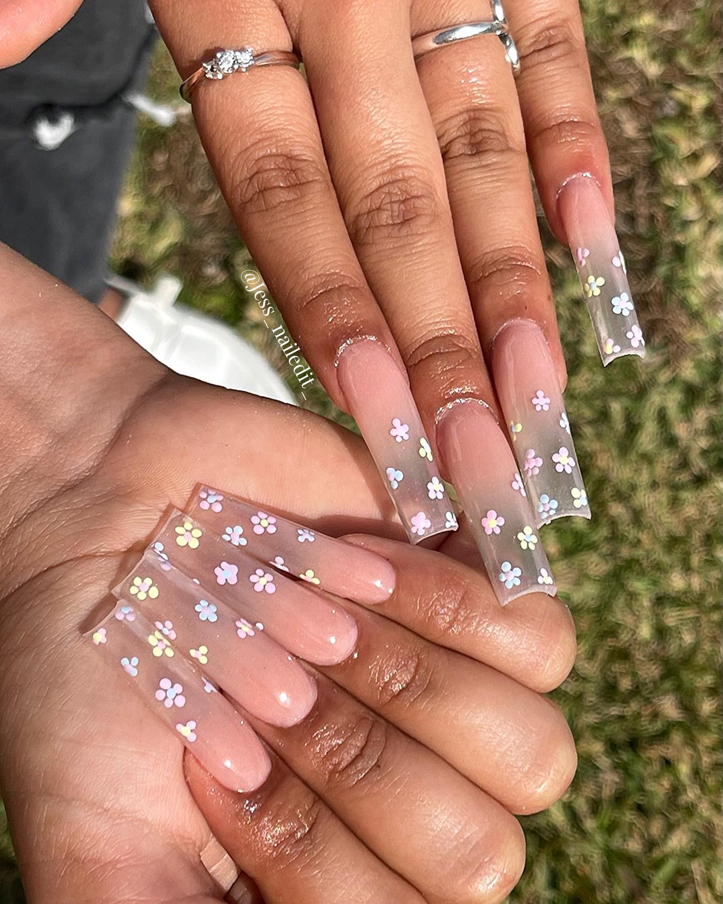 34 Clear Base Nail Designs To Try Beauty Bay Edited