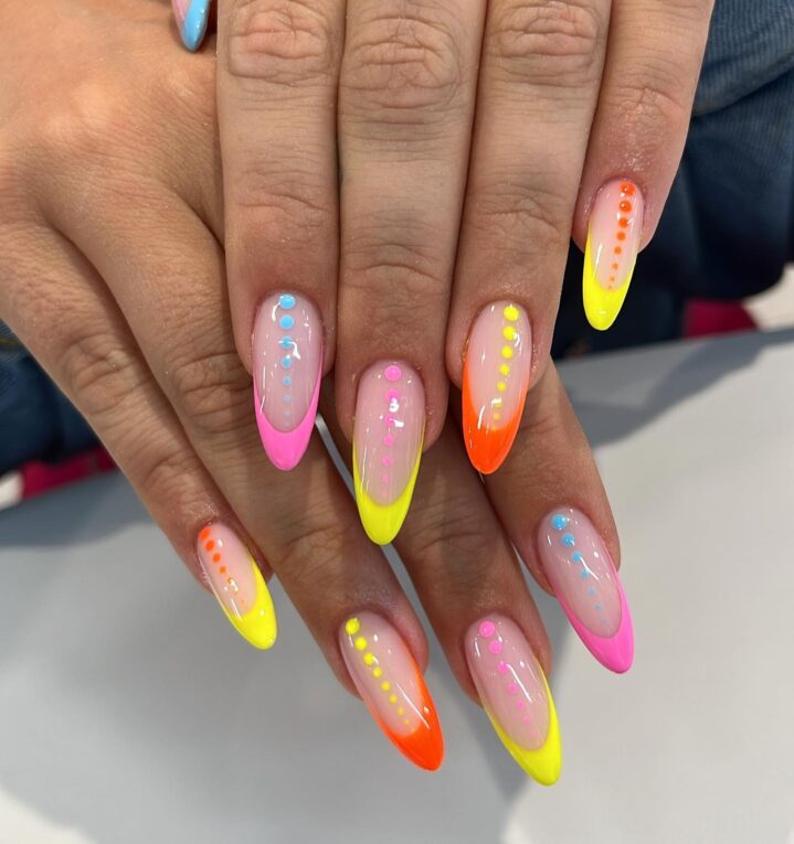 Neon Nail Designs
