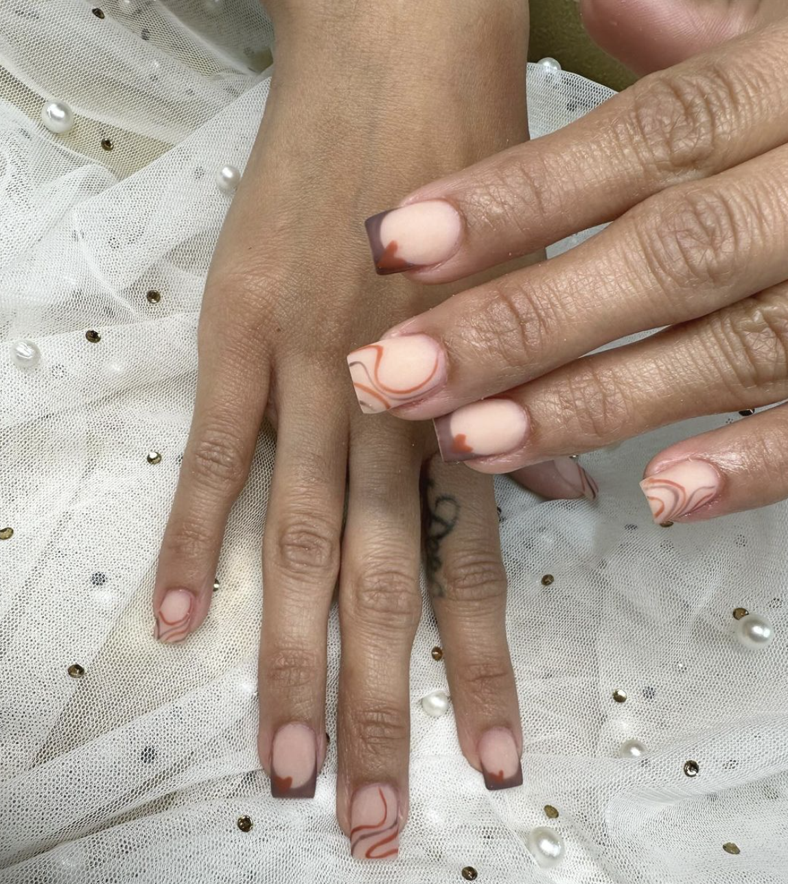 34 Stunning And Trendy Fall Short Nail Designs That Wow Nailz In Bloom