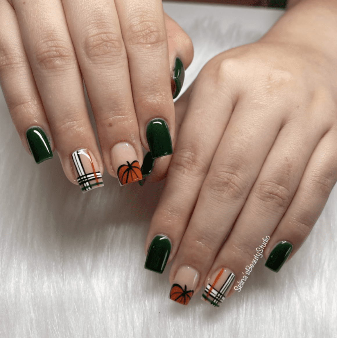34 Stunning And Trendy Fall Short Nail Designs That Wow Nailz In Bloom