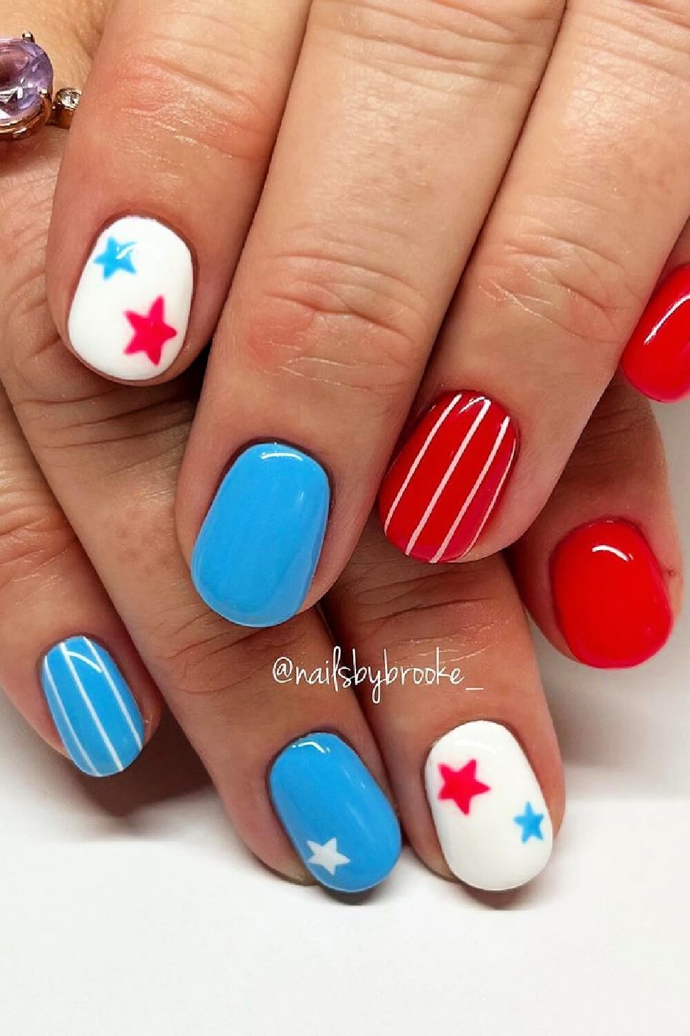 35 Cute 4th Of July Nail Designs For The Perfect Patriotic Day