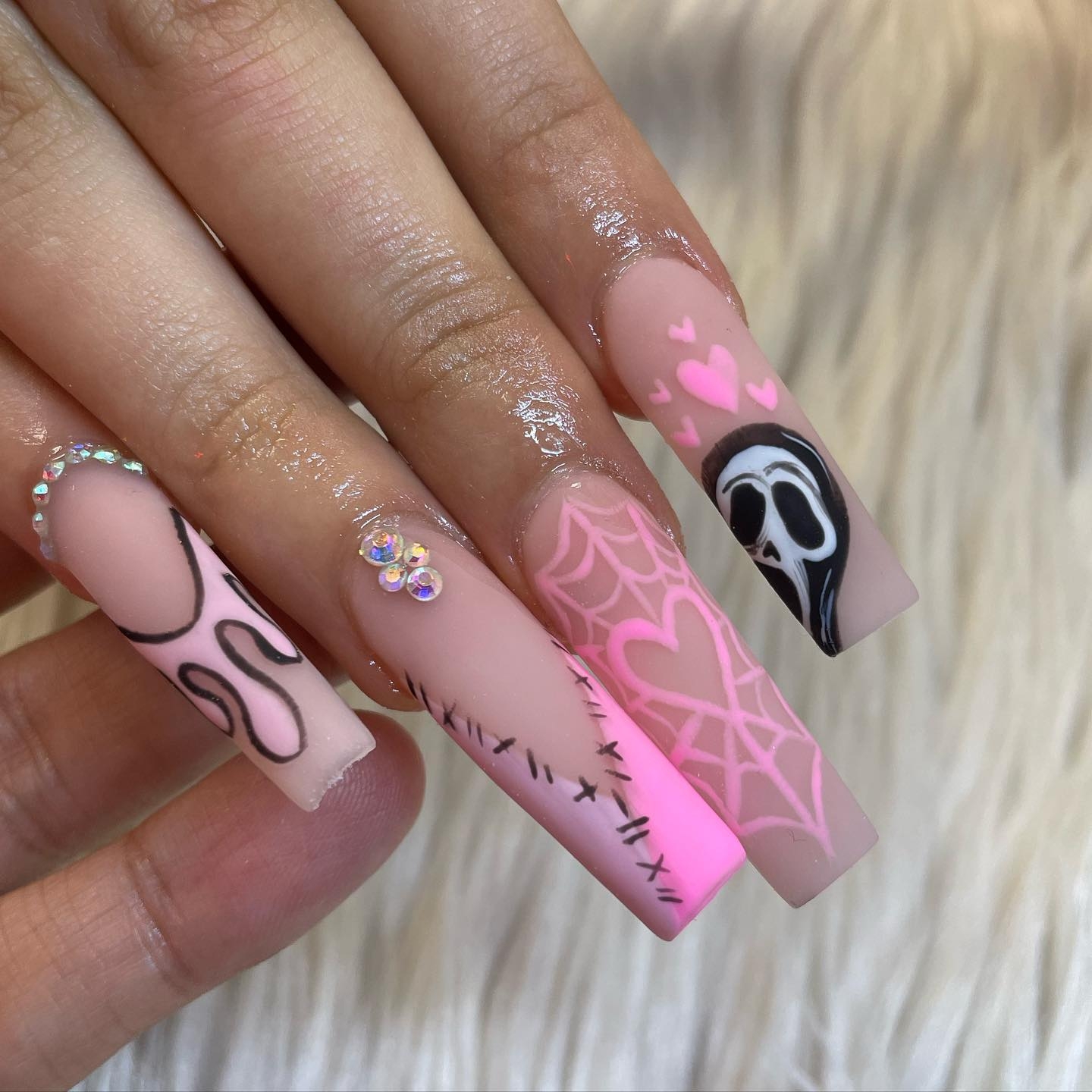 cute halloween nail designs