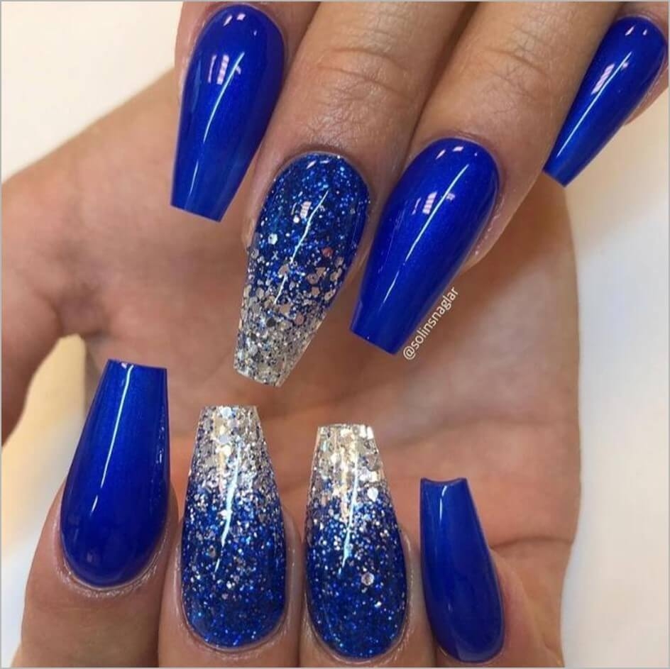 40 Royal Blue Nails Ideas You Should Try This Year
