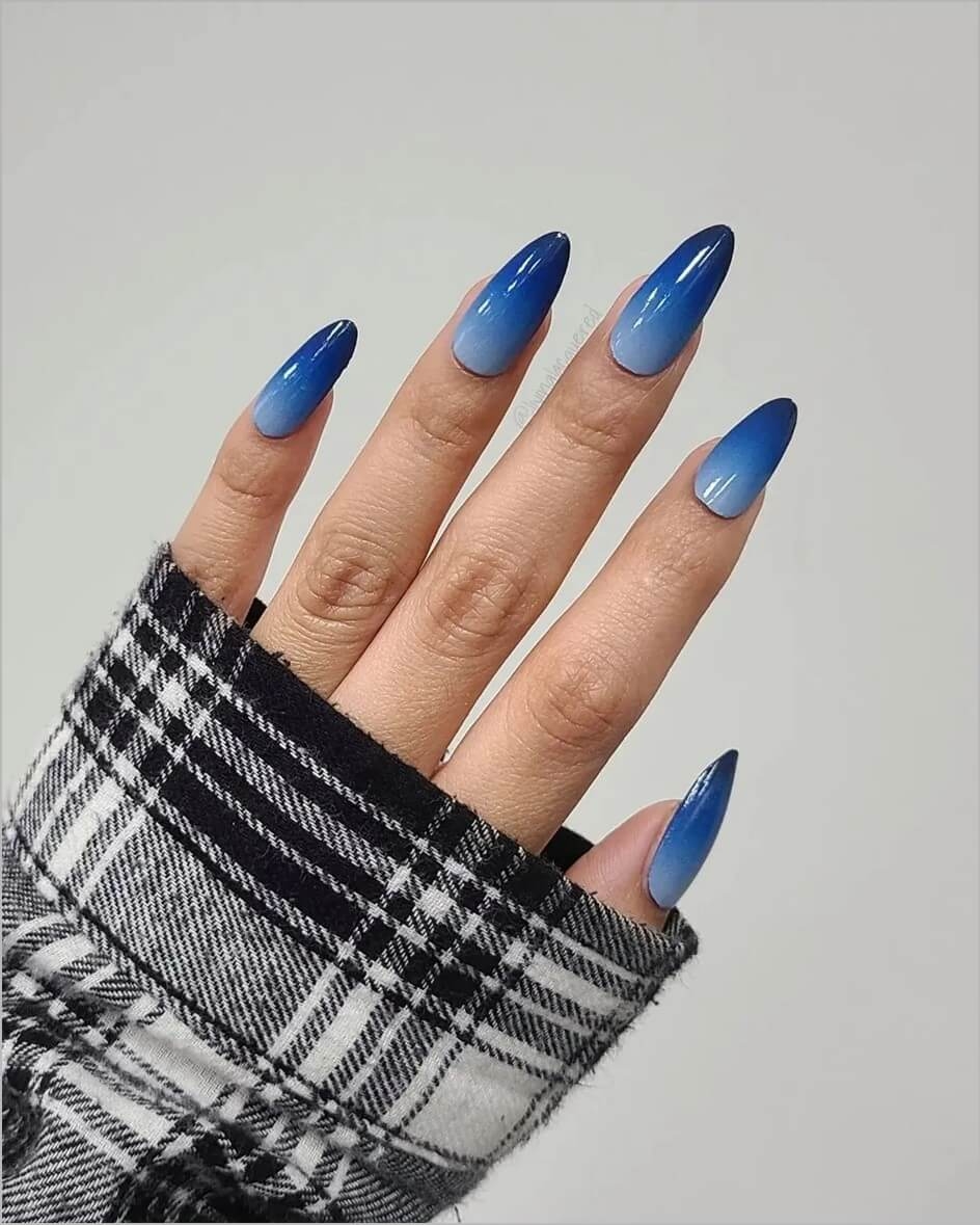 royal blue nail art designs