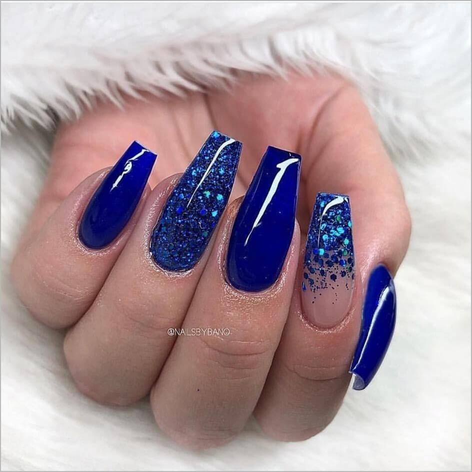 40 Royal Blue Nails Ideas You Should Try This Year