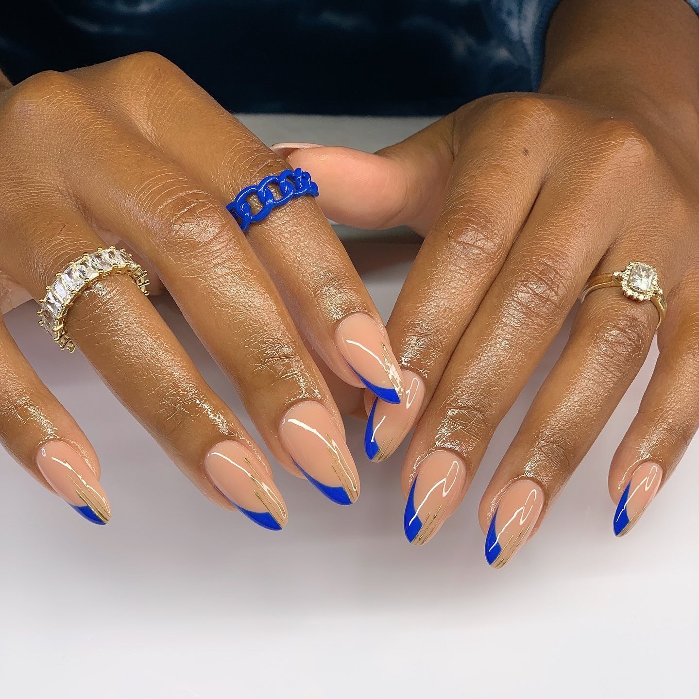 43 Blue Nail Designs To Try Beauty Bay Edited