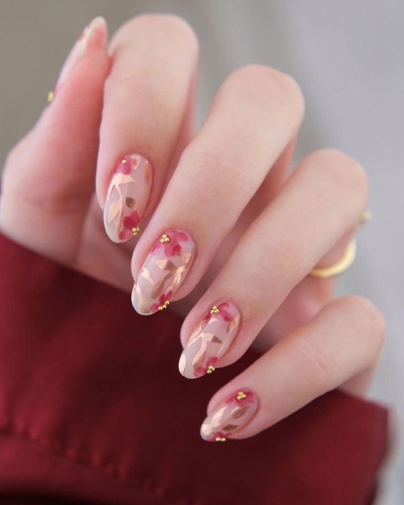 fall nail design