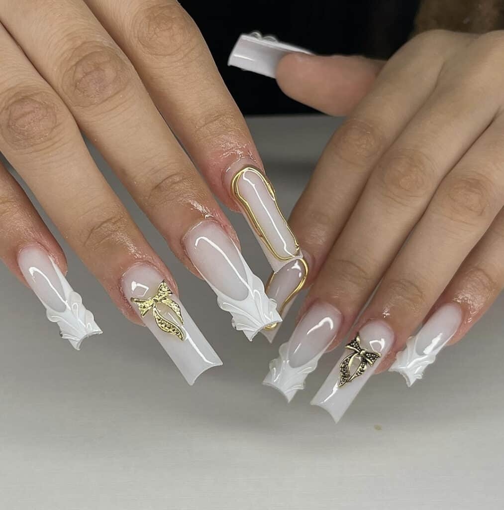 44 Milky White Nail Ideas For An On trend Elegant Manicure Scratch