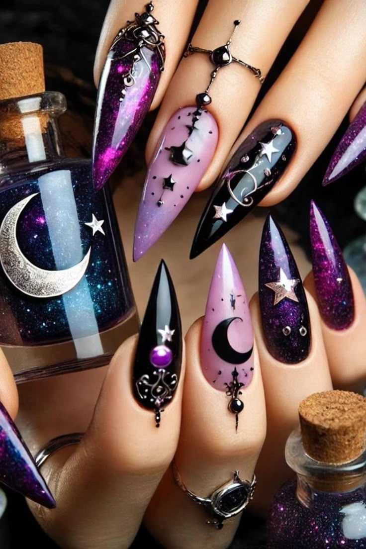  45 Enchanting Witchy Nails For The Modern Mystic 