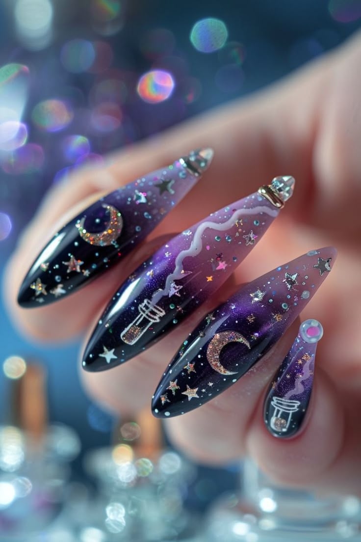  45 Enchanting Witchy Nails For The Modern Mystic 