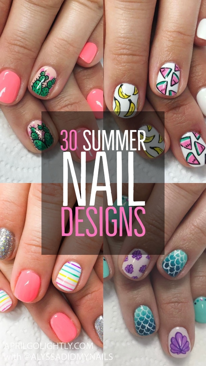 45 Summer And Spring Nails Designs And Art Ideas April Golightly