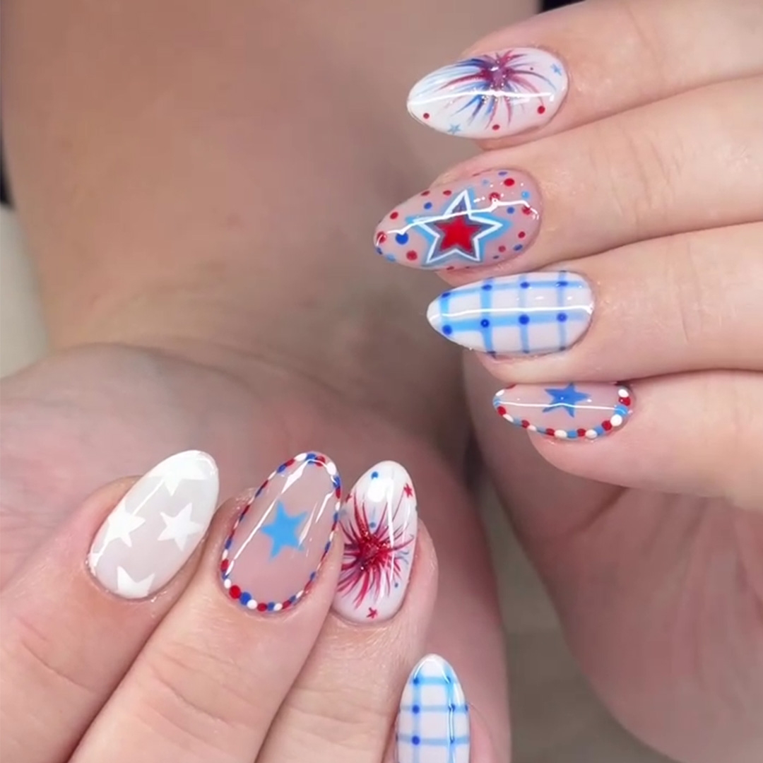 4th Of July Nail Inspo That Made Us Look Twice GlossaryLive