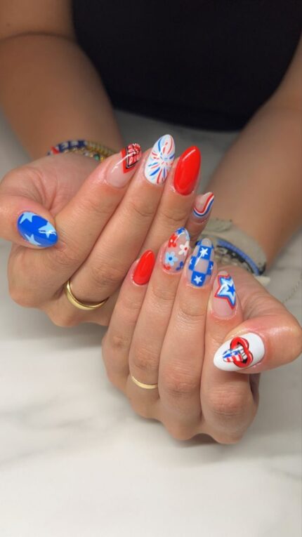 Fourth Of July Nail Inspo