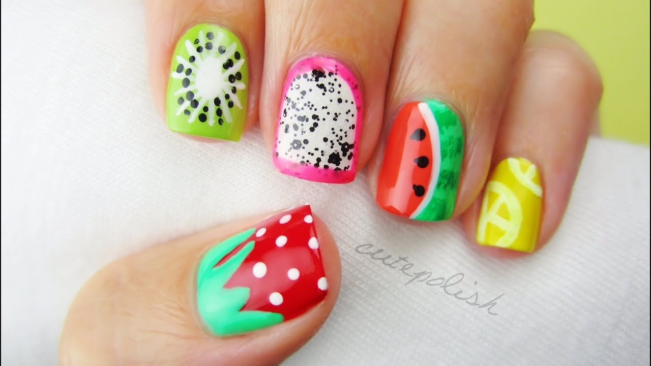 fruit nail designs