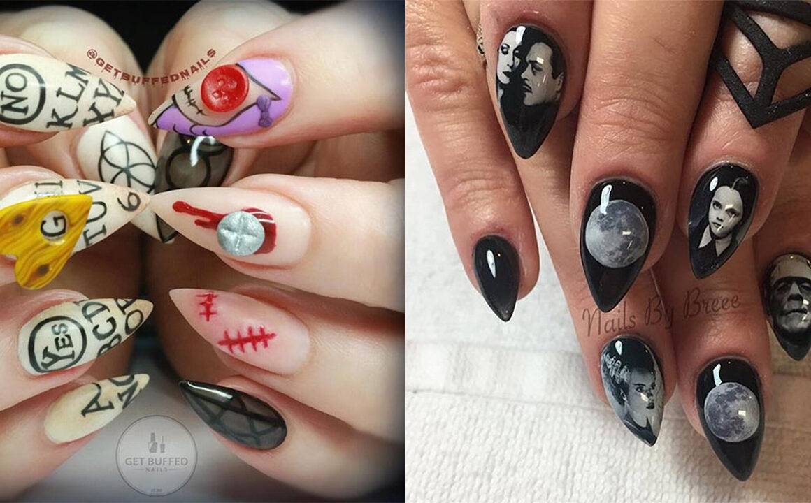 50 Awe Inspiring Halloween Nail Art Designs Fashionisers 