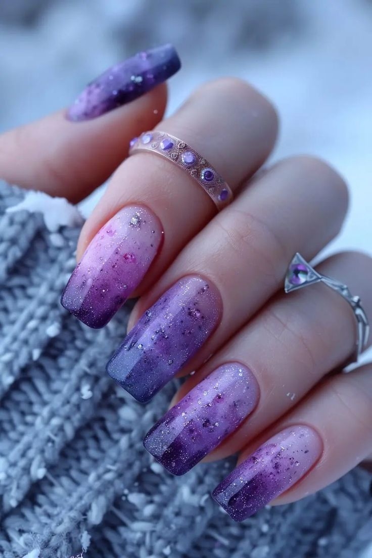 50 Beautiful Purple Nail Art Inspirations For 2024 With DIY Guide