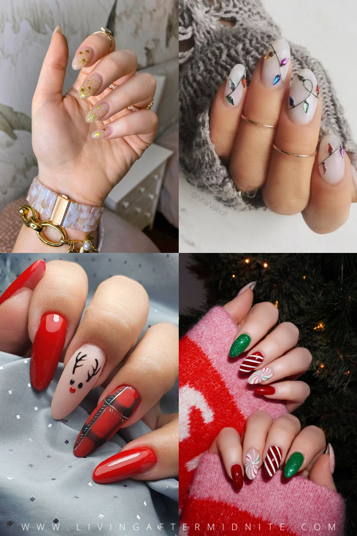 holiday nail designs christmas