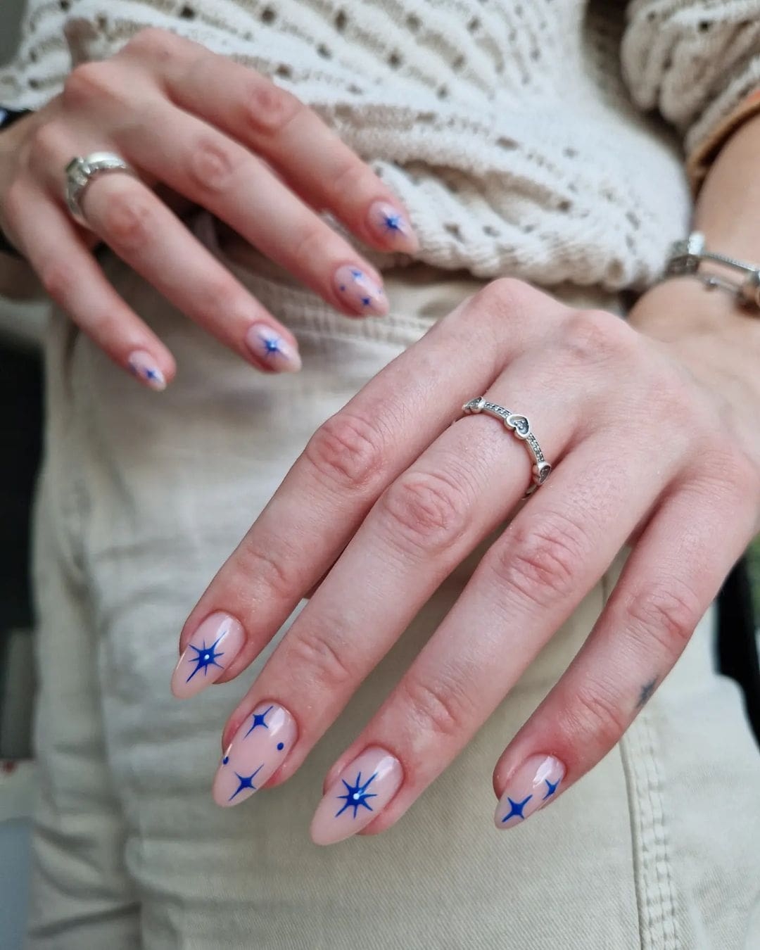 50 Blue Nail Art Designs That Are Blue tifully Chic Scratch