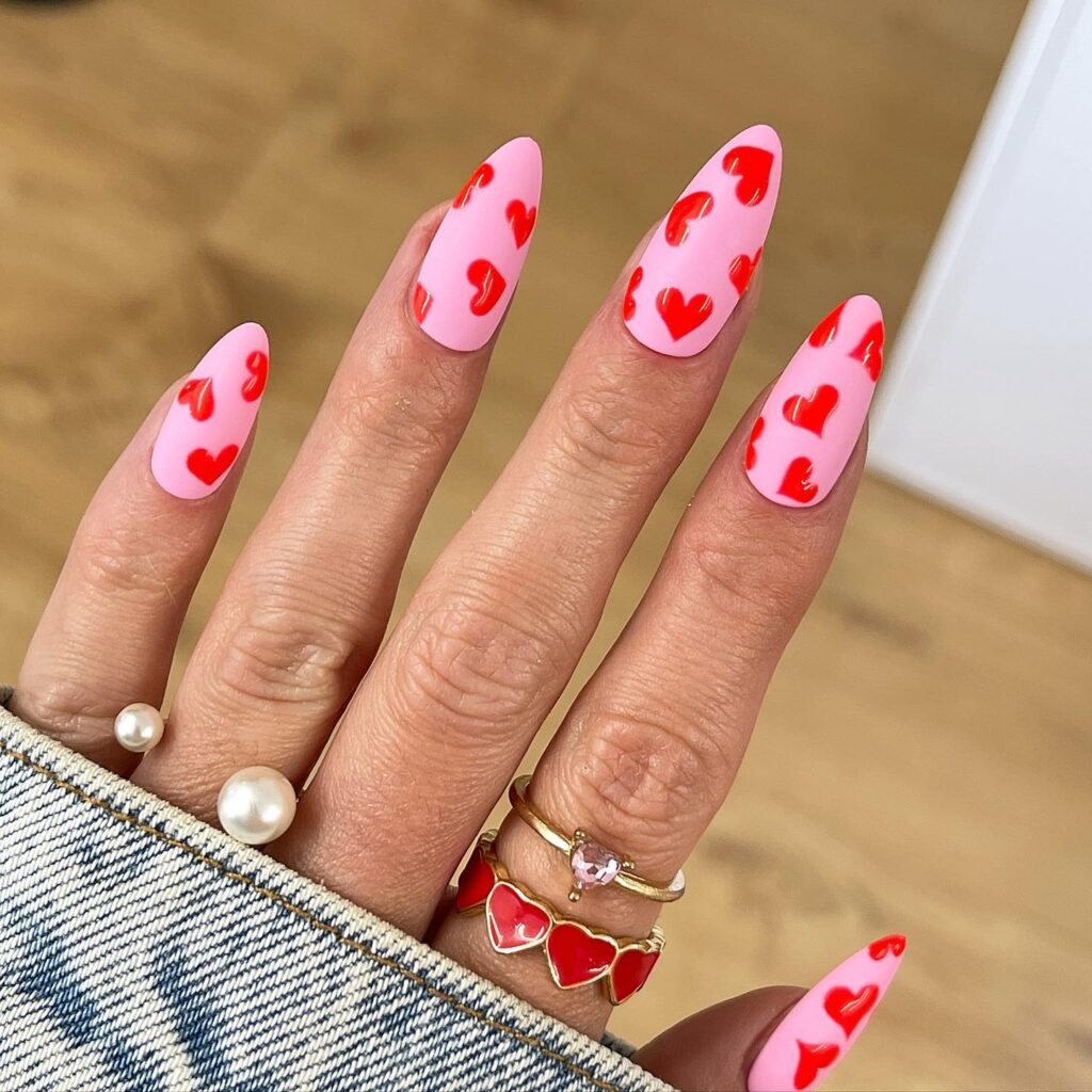 50 Heart Nail Designs Perfect For February Prada Pearls