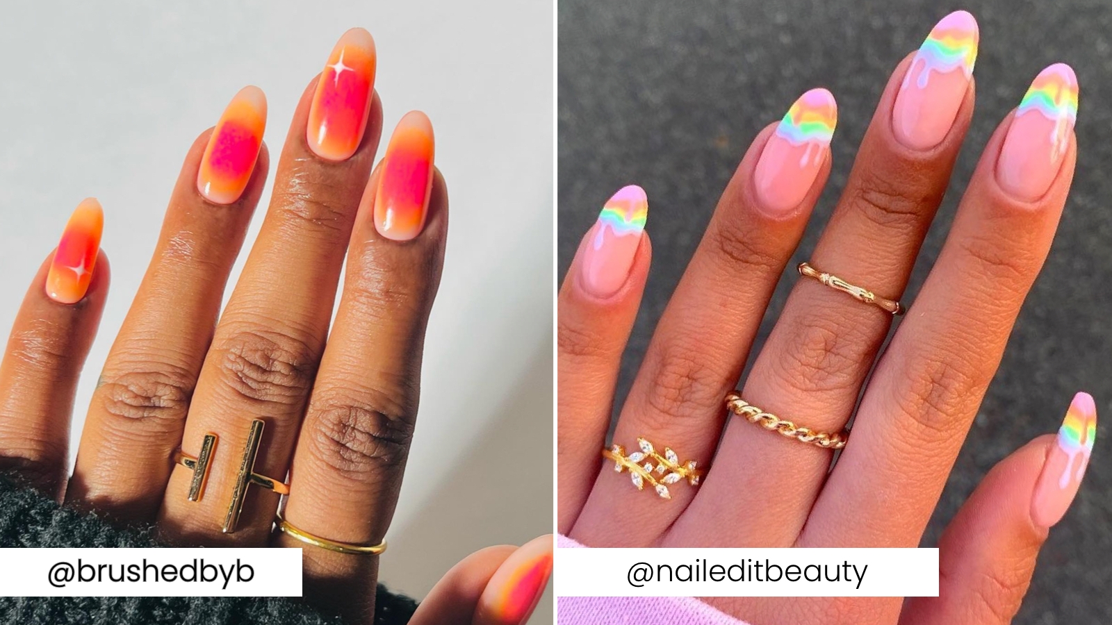 cute nail inspo summer