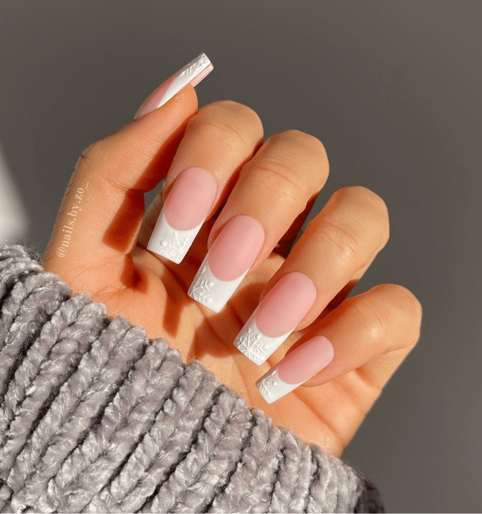 55 Wondrous Winter White Nail Designs You ll Absolutely Love Chic Insights