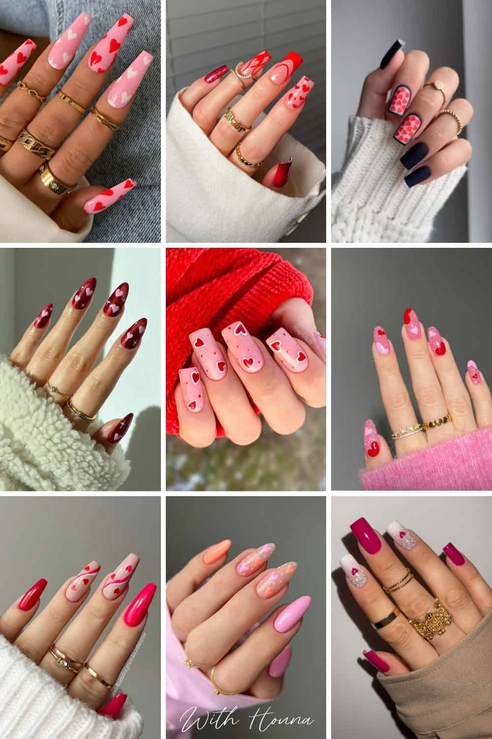 57 Cute Heart Nail Designs And Heart Nails You ll Want To Recreate This Year With Houna
