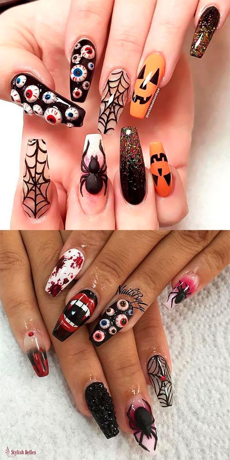 66 Best Halloween Nail Designs You Must Try This Year