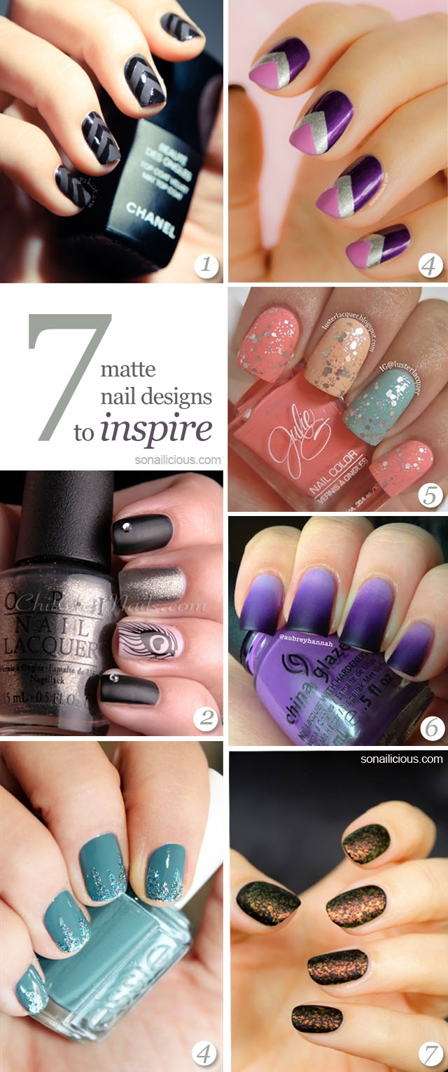 7 Best Matte Nail Designs