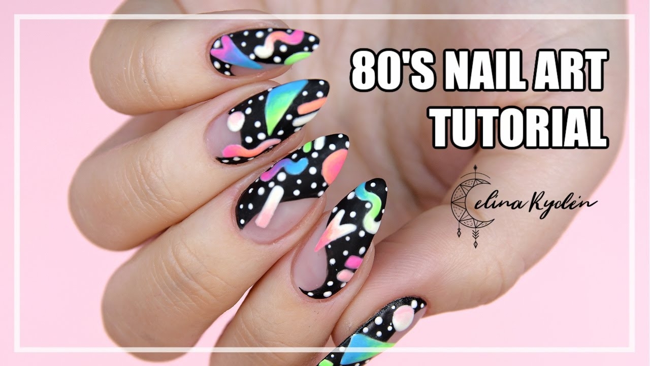 80 S GEL NAIL ART TUTORIAL LIGHT ELEGANCE SUMMER BUTTERCREAM COLLECTION FOREVER 80 S YouTube